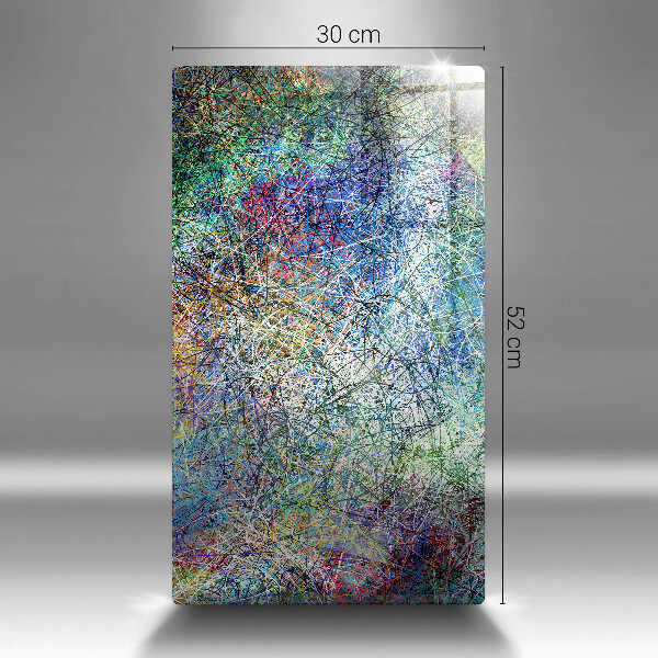 Worktop protector Colorful abstraction of the line