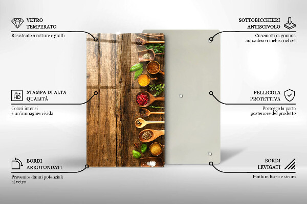 Worktop protector Wooden spices