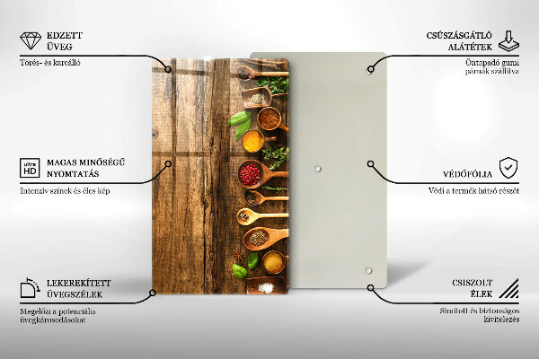 Worktop protector Wooden spices