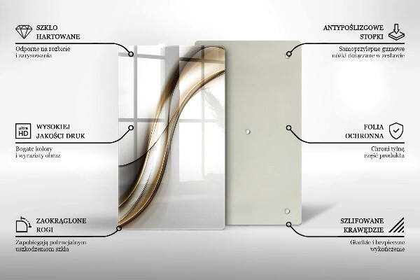 Worktop protector Mild abstraction lines
