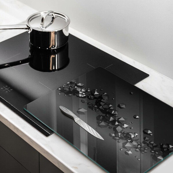 Worktop protector 3D shapes abstraction