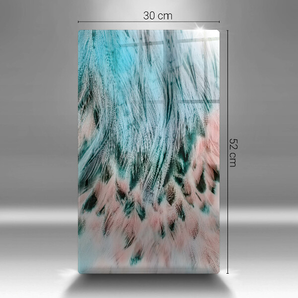 Worktop protector Boho bird feathers