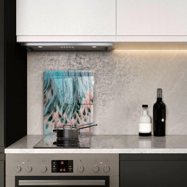 Worktop protector Boho bird feathers