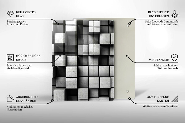 Worktop protector Concrete texture background