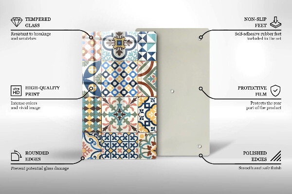Worktop protector Decorative tiles