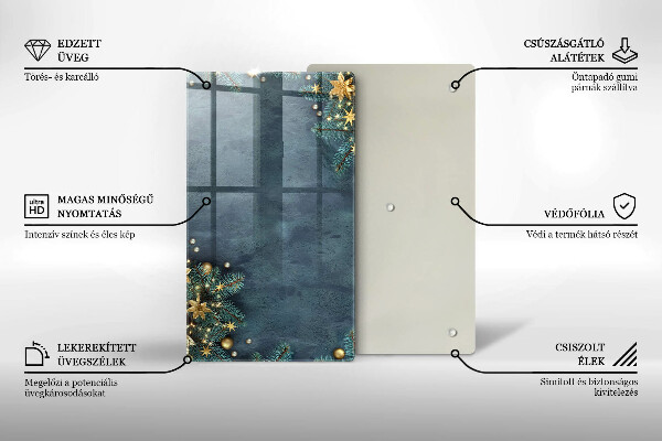 Chopping board Christmas decorations