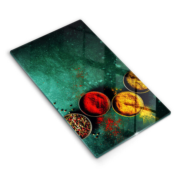 Kitchen chopping board Oriental spices