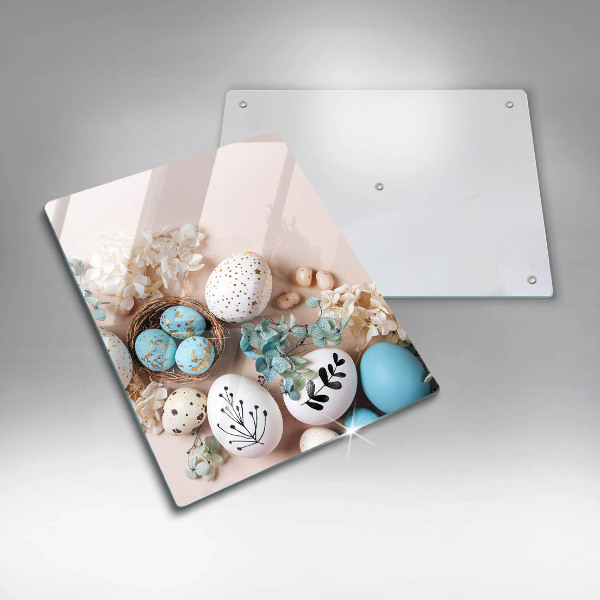 Kitchen chopping board Easter decorations
