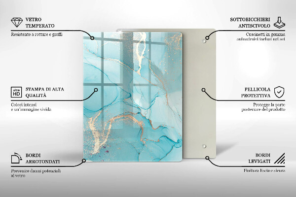 Kitchen chopping board Easter decorations