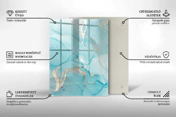 Kitchen chopping board Easter decorations