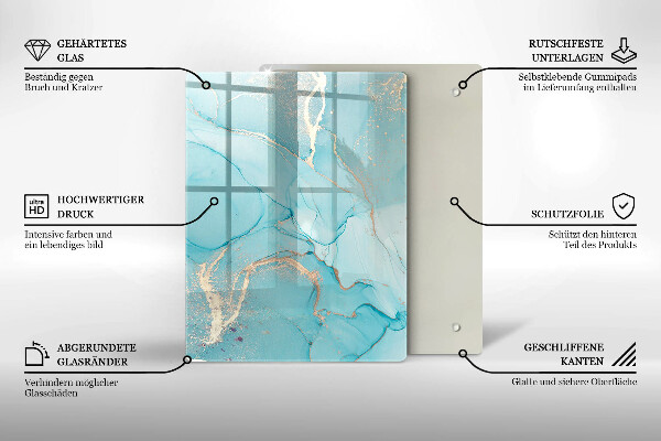 Kitchen chopping board Easter decorations