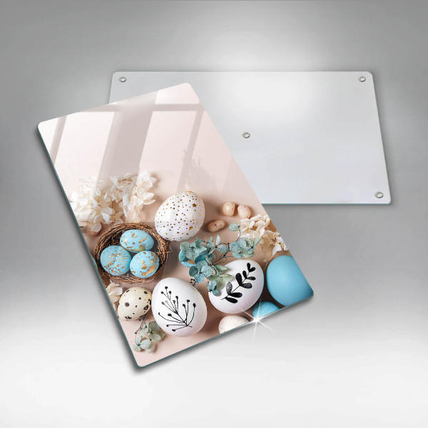 Kitchen chopping board Easter decorations