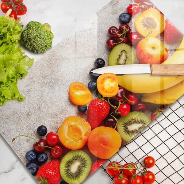 Kitchen chopping board Holiday fruits