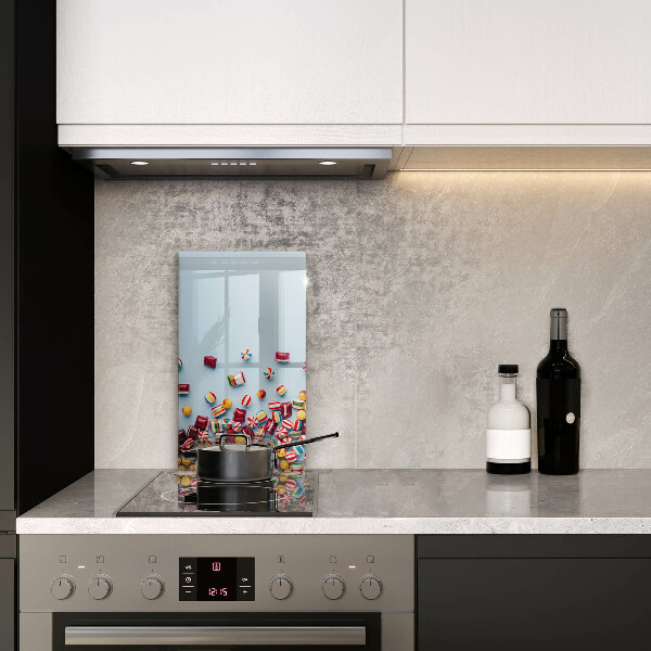 Kitchen chopping board Colorful candies