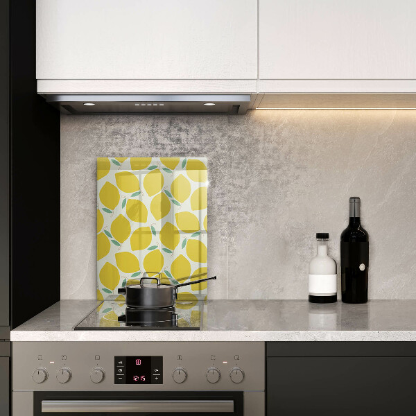 Kitchen chopping board Illustratuion lemons