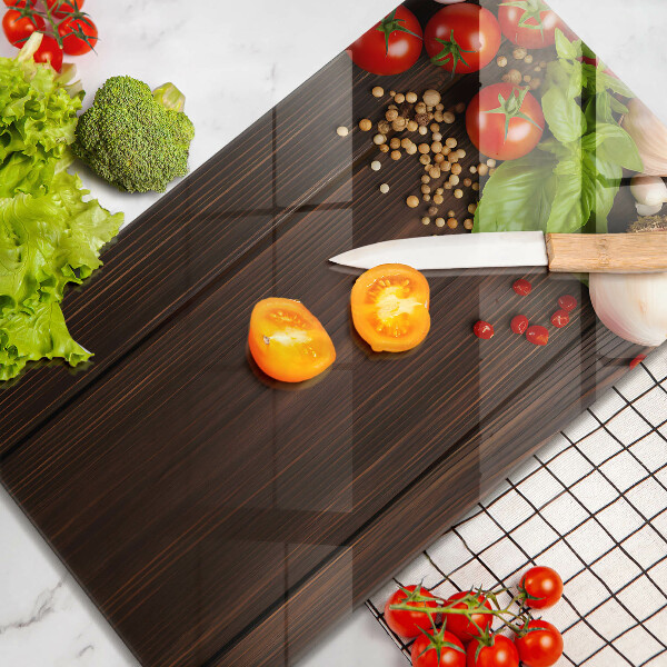 Kitchen chopping board Vegetables on the table