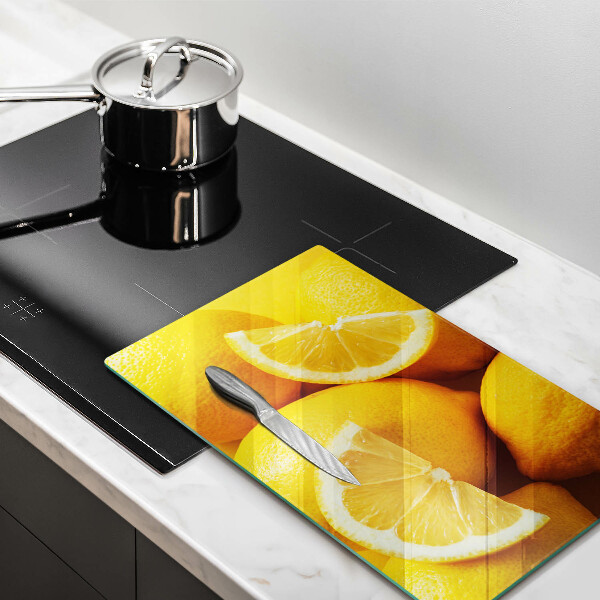 Kitchen chopping board Juicy lemons