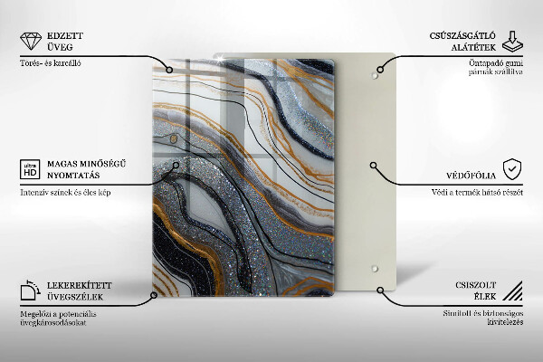 Kitchen chopping board Juicy lemons