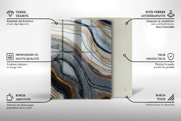 Kitchen chopping board Juicy lemons