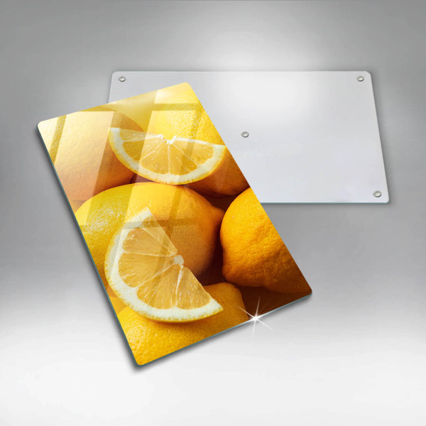 Kitchen chopping board Juicy lemons