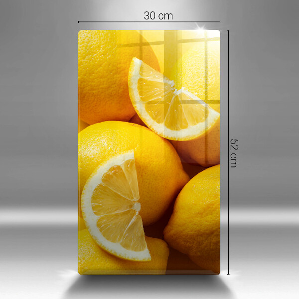 Kitchen chopping board Juicy lemons