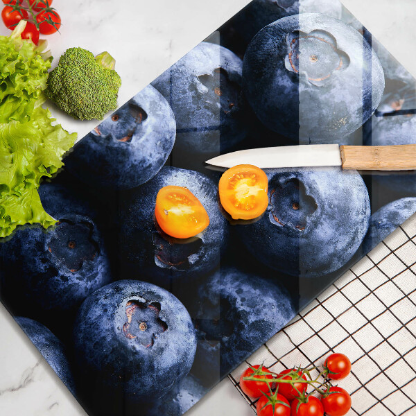 Kitchen chopping board Berries close-up