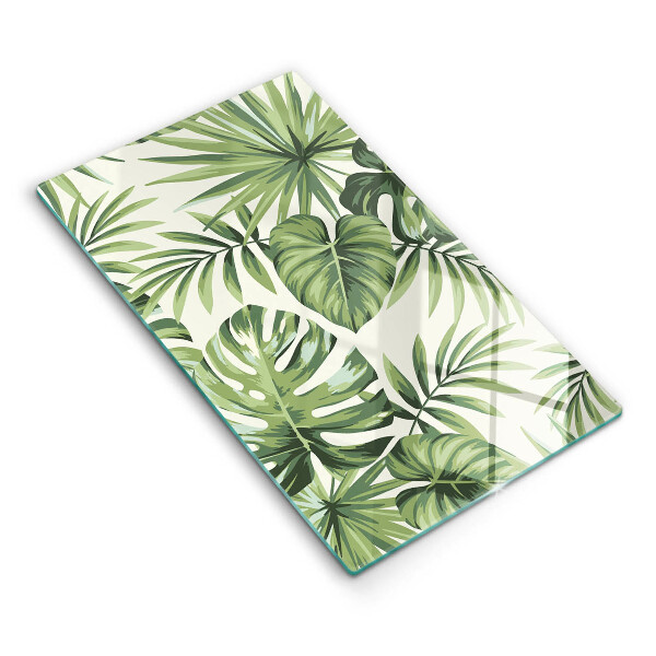 Worktop protector Illustration of Monster leaves