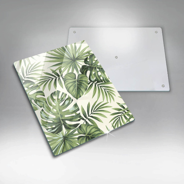 Worktop protector Illustration of Monster leaves