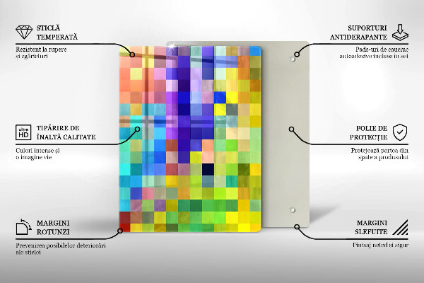 Worktop protector Illustration of Monster leaves
