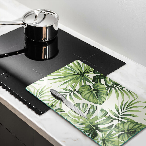 Worktop protector Illustration of Monster leaves