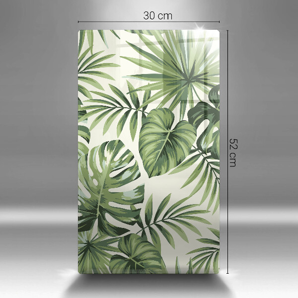 Worktop protector Illustration of Monster leaves