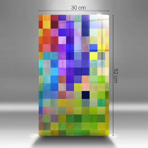 Worktop protector Colorful squares pixels