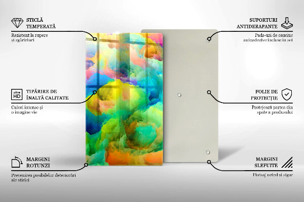 Worktop protector Colorful abstraction