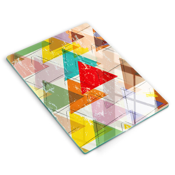 Worktop protector Painted triangles