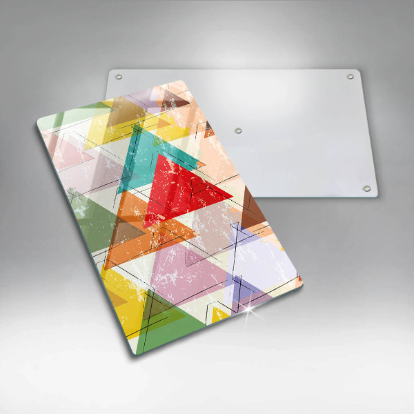 Worktop protector Painted triangles