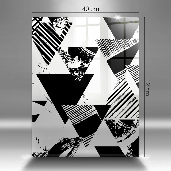 Chopping board Geometric triangles