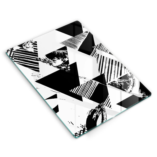 Chopping board Geometric triangles