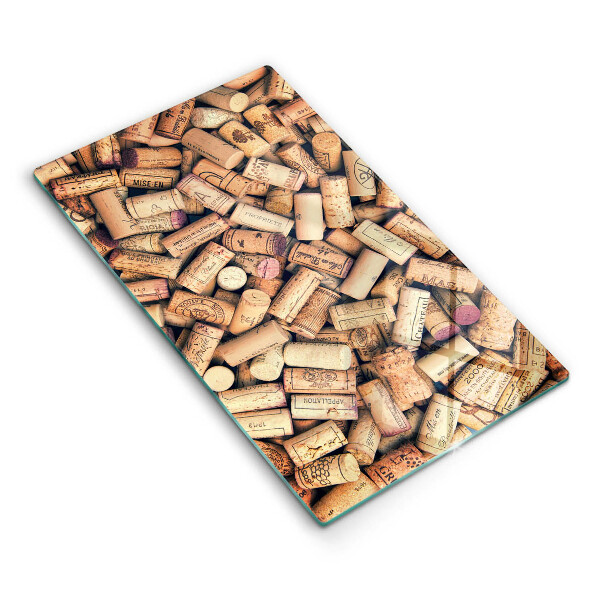 Worktop protector Wine corks pattern