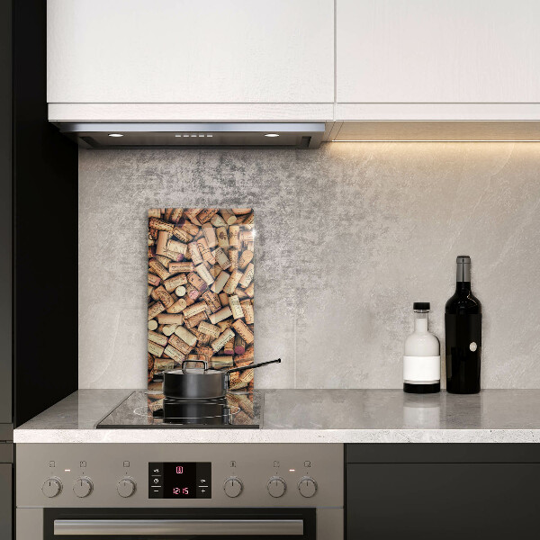 Worktop protector Wine corks pattern