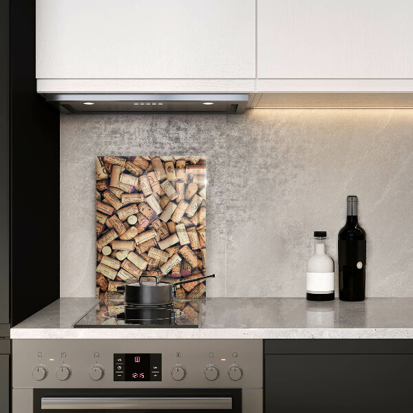 Worktop protector Wine corks pattern