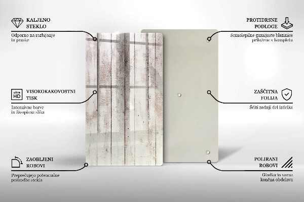 Worktop protector Old wood boards