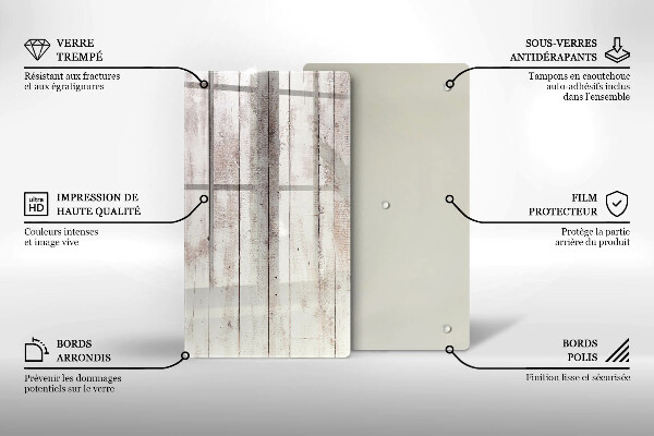 Worktop protector Old wood boards