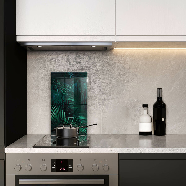 Chopping board Wild jungle leaves