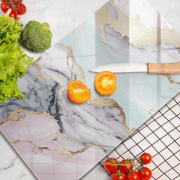Chopping board Pastel marble