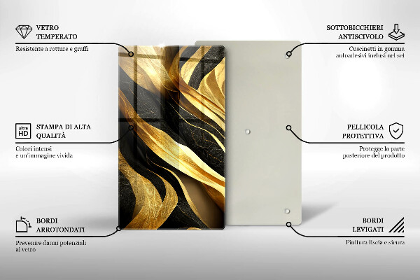 Chopping board Elegant abstraction