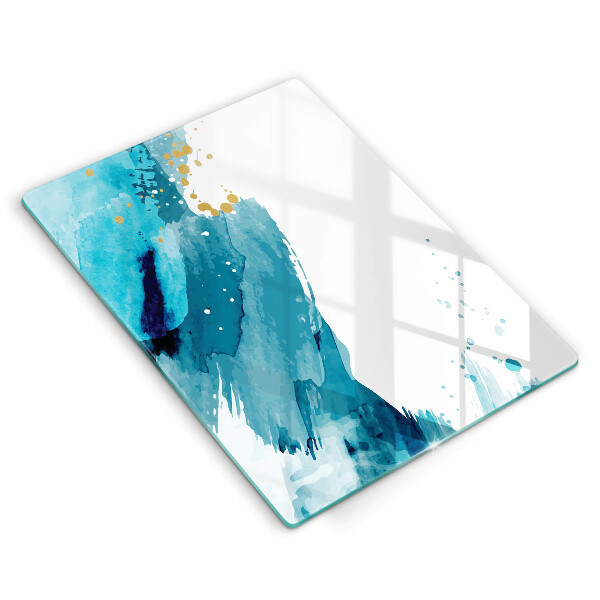 Chopping board Blue spots