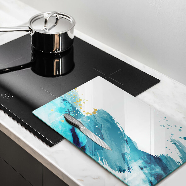 Chopping board Blue spots