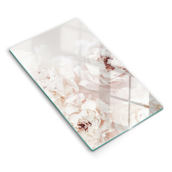 Worktop protector Pastel peonies