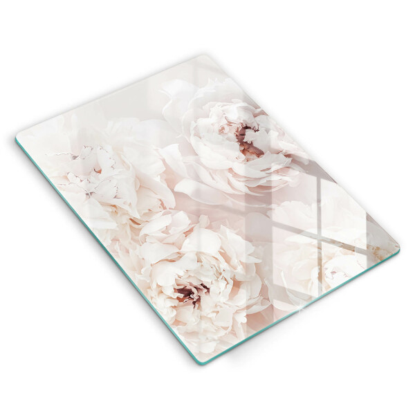 Worktop protector Pastel peonies