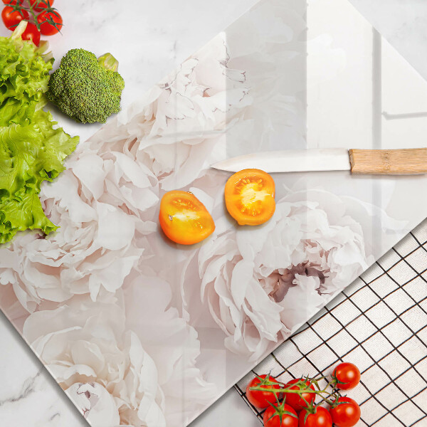 Worktop protector Pastel peonies